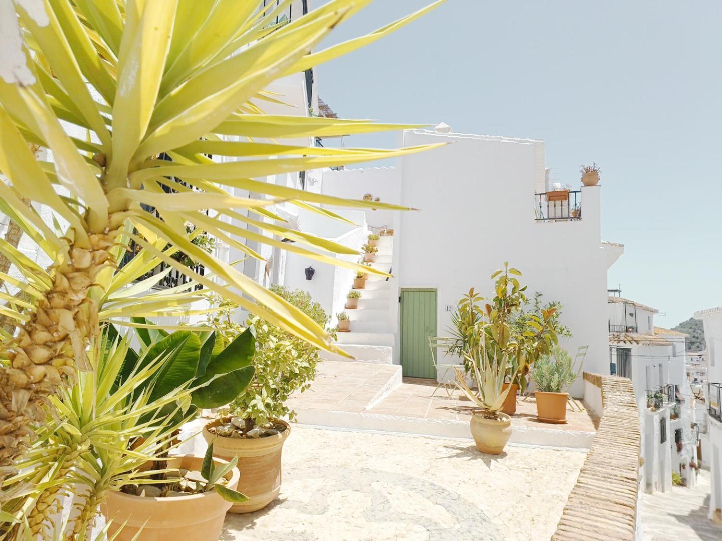 Las Pizarrillas: Tu Hogar En Este Blanco Pueblo Frigiliana Kültér fotó