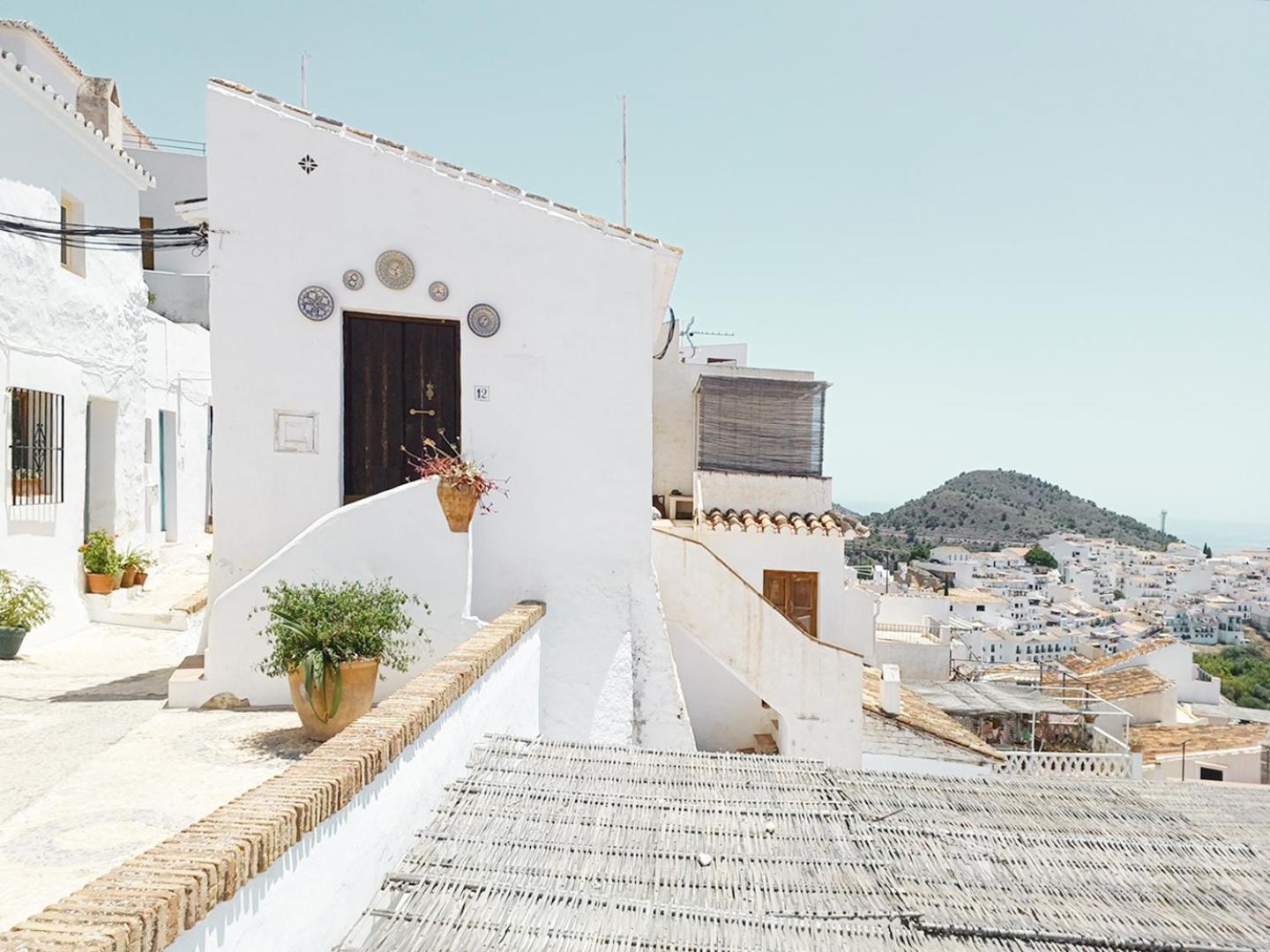 Las Pizarrillas: Tu Hogar En Este Blanco Pueblo Frigiliana Kültér fotó