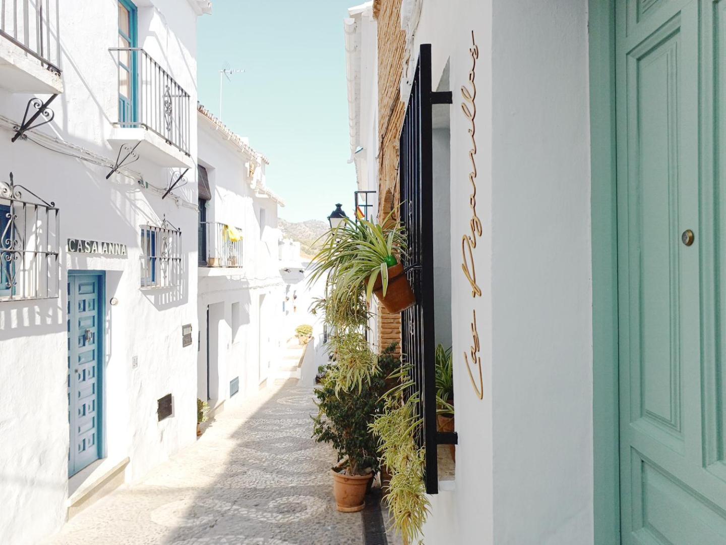Las Pizarrillas: Tu Hogar En Este Blanco Pueblo Frigiliana Kültér fotó