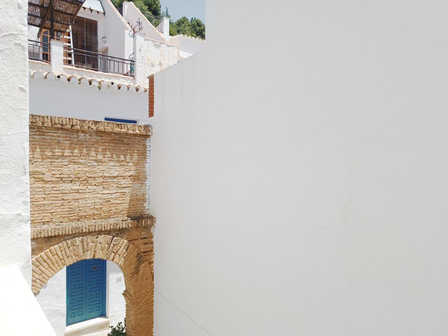 Las Pizarrillas: Tu Hogar En Este Blanco Pueblo Frigiliana Kültér fotó
